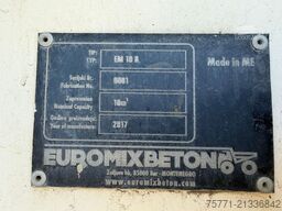 Mercedes-Benz AROCS 3742 8x4 EURO6 BETONOMIESZARKA EUROMIX 10 m³