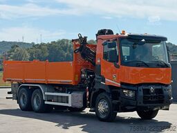RENAULT C 430 *KIPPER 6,45m*HIAB 144 BS-3 HIDUO/FUNK*6x4