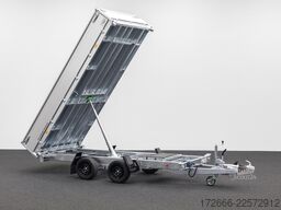 Hapert Trailers HAPERT COBALT HM-2 FERRO 375X180X40CM 3500KG DREISEITENKIPPER | NFW | PARABELFEDER
