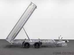 Hapert Trailers HAPERT COBALT HM-2 FERRO 375X180X40CM 3500KG DREISEITENKIPPER | NFW | PARABELFEDER