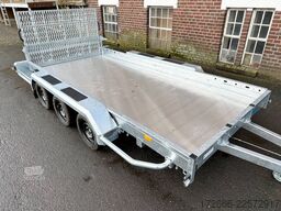 Hapert Trailers HAPERT INDIGO LF-3 | 150CM RAMPE 405X179CM 3500KG BAUMASCHINENANHÄNGER | PARABELFEDER | ALUBODEN