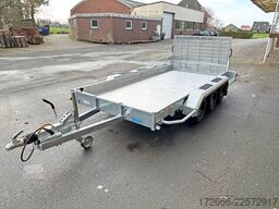 Hapert Trailers HAPERT INDIGO LF-3 | 150CM RAMPE 405X179CM 3500KG BAUMASCHINENANHÄNGER | PARABELFEDER | ALUBODEN