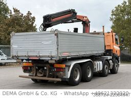DAF CF85462*8x4*Mit Kran*Retarder*Klima*Hinterkipper