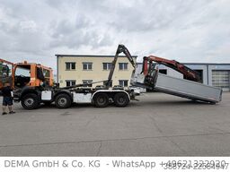 DAF CF85462*8x4*Mit Kran*Retarder*Klima*Hinterkipper