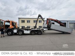 DAF CF85462*8x4*Mit Kran*Retarder*Klima*Hinterkipper