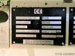 Volvo FM 370 Euro 6 VDL 14 Ton portaalarmsysteem