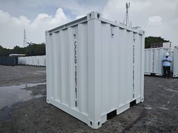 6 Fuß Seecontainer / Anthrazit Lichtgrau / Minicontainer /Baucontainer