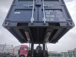 6 Fuß Seecontainer / Anthrazit Lichtgrau / Minicontainer /Baucontainer