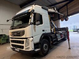 Volvo FM 450 6x2 HOOKLIFT + CRANE PALFINGER EPSILON Q...