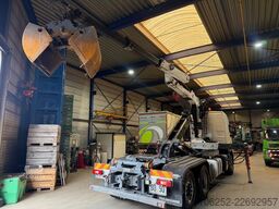 Volvo FM 450 6x2 HOOKLIFT + CRANE PALFINGER EPSILON Q...