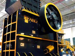 FABO CLK-130 320-600 TPH Jaw Crusher