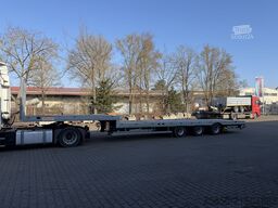 Möslein STO 3 Schwebheim  3 Achs Satteltieflader Plato 45 t GGfür Fertigteile, Baumaschinen oder Container