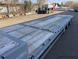 Möslein STO 3 Schwebheim  3 Achs Satteltieflader Plato 45 t GGfür Fertigteile, Baumaschinen oder Container