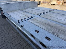 Möslein STO 3 Schwebheim  3 Achs Satteltieflader Plato 45 t GGfür Fertigteile, Baumaschinen oder Container