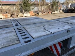 Möslein STO 3 Schwebheim  3 Achs Satteltieflader Plato 45 t GGfür Fertigteile, Baumaschinen oder Container