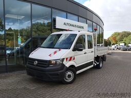 VOLKSWAGEN Crafter 50 Doka Tiefpritsche +Kran (Fa. Schoon)