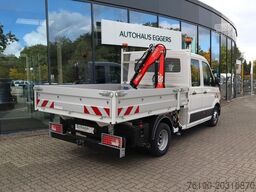 VOLKSWAGEN Crafter 50 Doka Tiefpritsche +Kran (Fa. Schoon)