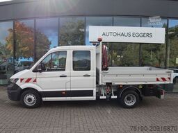 VOLKSWAGEN Crafter 50 Doka Tiefpritsche +Kran (Fa. Schoon)