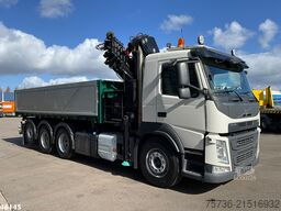 Volvo FM 500 8x4 Euro 6 Hiab 26 Tonmeter laadkraan