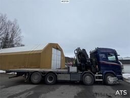 Scania R580 8x2 crane truck – 80 t/m Fassi crane with jib