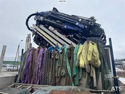 Scania R580 8x2 crane truck – 80 t/m Fassi crane with jib