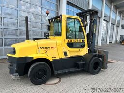 Hyster H8.0 FT9 / nur 1.426h! / Triplex: 5,52m / ZVG