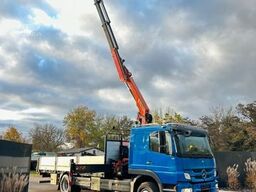 MERCEDES-BENZ Atego 1629 4x2 Pritsche ausziehbar KRAN 23m FUNK