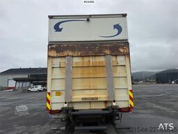 Volvo FM 380 box truck with full side opening, tail lift
