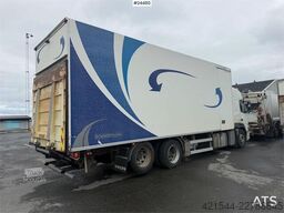 Volvo FM 380 box truck with full side opening, tail lift