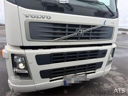 Volvo FM 380 box truck with full side opening, tail lift