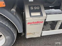 Volvo FM 380 box truck with full side opening, tail lift