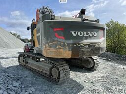 Volvo EC480 E excavator w/ cleaning bucket. WATCH VIDEO