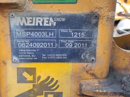 Meiren MSP4003LH  4m Snow Plow/ Lumesahk / One available