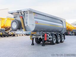 Nükte Trailer 30 m³ Half-Pipe Type Tipper