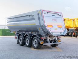 Nükte Trailer 30 m³ Half-Pipe Type Tipper