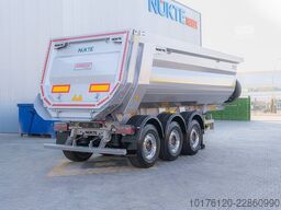 Nükte Trailer 30 m³ Half-Pipe Type Tipper