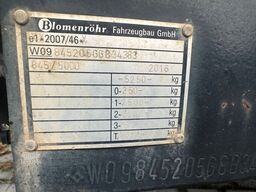 BLOMENRÖHR 845/ 5000 3-Seitenkipper Rampen