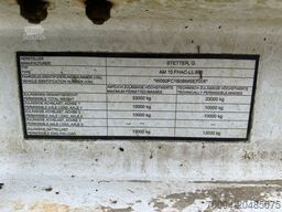  Stetter AM 10m³ Betonmischer-Auflieger