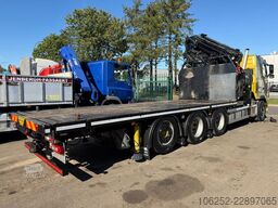 Volvo FH 420 8x4 PRITSCHE + 30m! KRAN FASSI F660 (6x)...