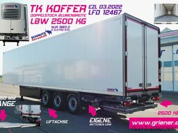 SCHMITZ CARGOBULL SKO 24/ LBW 2500 kg UFB /DS/ BLUMEN / TK SCB