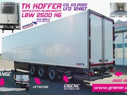 SCHMITZ CARGOBULL SKO 24/ LBW 2500 kg UFB /DS/ BLUMEN / TK SCB