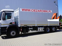 Mercedes-Benz Arocs 2536 6x2 / 200 tho.km / Fassi F195