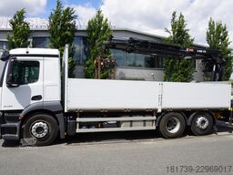 Mercedes-Benz Antos 2540 6x2 / 170 tho. km / HDS HIAB