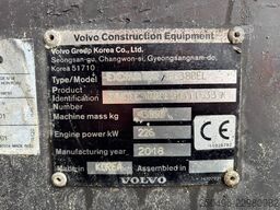 Volvo EC 380 EL CENTRAL LUBRICATION / AC