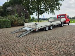 Iveco 40C 145pk met veldhuizen trailer en dubbele cab...