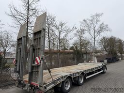 Humbaur HTD 30  3 Achs Tiefladeranhänger, Wenig Benutzt