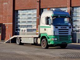 Scania R380 4x2 - Car transport / Flatbed - Ramp - Ful...