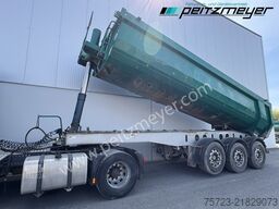  3 Achs Kippauflieger Alu-Stahl 25 m³, Leergew. 4,7 t.