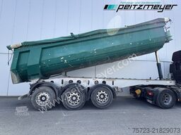  3 Achs Kippauflieger Alu-Stahl 25 m³, Leergew. 4,7 t.