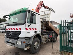 Mercedes-Benz ACTROS 1832 MP2 4x2 2-WAY TIPPER + CRANE - HMF ...